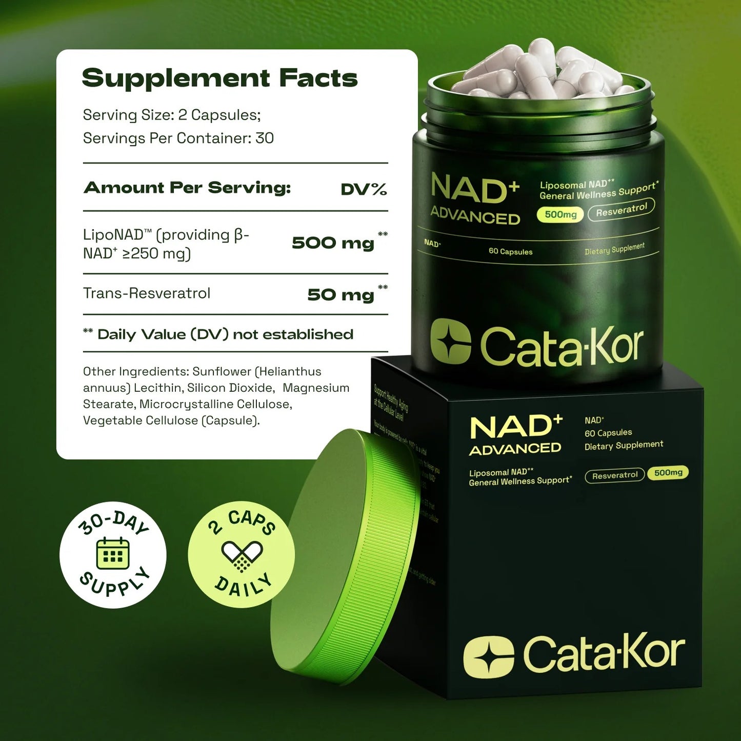 Cata-Kor NAD+ Advanced